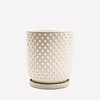 Горшок "Botanical Home" белый 20 см
