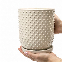 Горшок "Botanical Home" белый 20 см