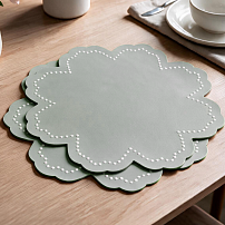 Набор плейсматов Flora Table шалфей (2шт.)
