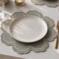 Набор плейсматов Flora Table шалфей (2шт.)
